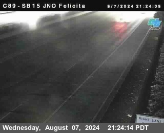 SB 15 at Felicita Road