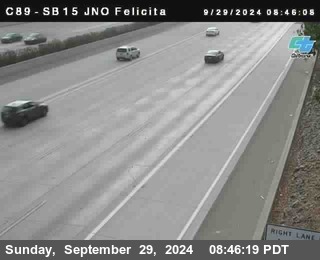 SB 15 at Felicita Road