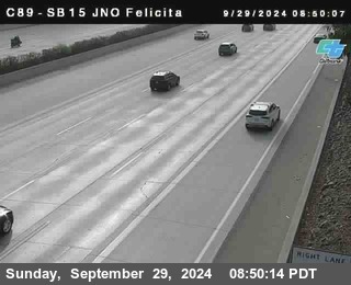 SB 15 at Felicita Road