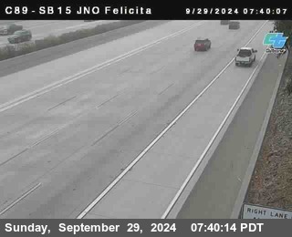 SB 15 at Felicita Road