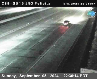 SB 15 at Felicita Road