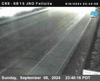 SB 15 at Felicita Road