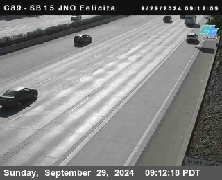 SB 15 at Felicita Road