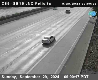 SB 15 at Felicita Road