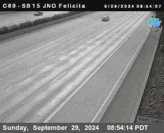 SB 15 at Felicita Road