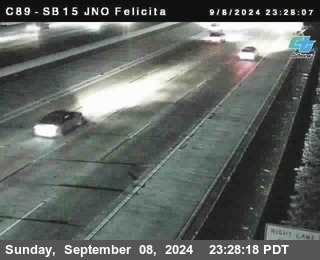 SB 15 at Felicita Road