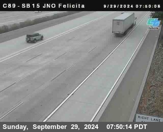 SB 15 at Felicita Road