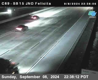 SB 15 at Felicita Road