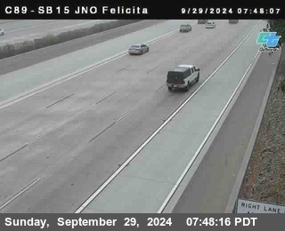 SB 15 at Felicita Road