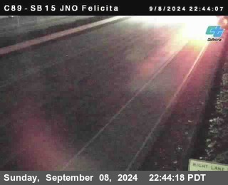 SB 15 at Felicita Road