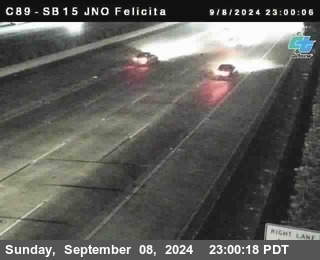 SB 15 at Felicita Road