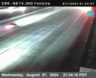 SB 15 at Felicita Road