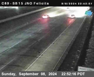 SB 15 at Felicita Road