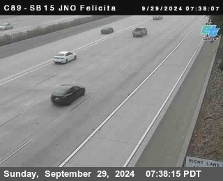 SB 15 at Felicita Road