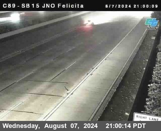 SB 15 at Felicita Road