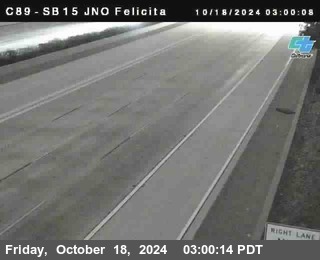 SB 15 at Felicita Road