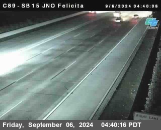 SB 15 at Felicita Road