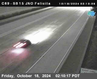 SB 15 at Felicita Road