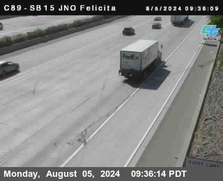 SB 15 at Felicita Road