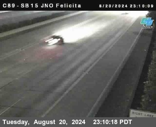 SB 15 at Felicita Road