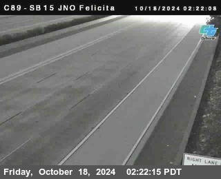 SB 15 at Felicita Road