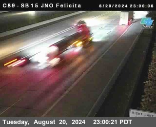 SB 15 at Felicita Road