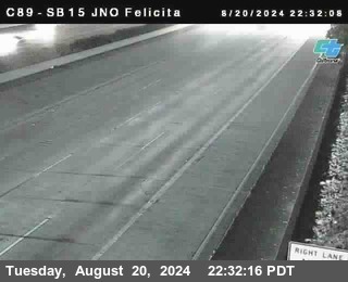 SB 15 at Felicita Road