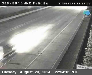 SB 15 at Felicita Road