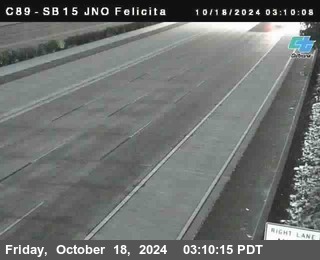 SB 15 at Felicita Road