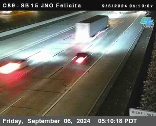 SB 15 at Felicita Road