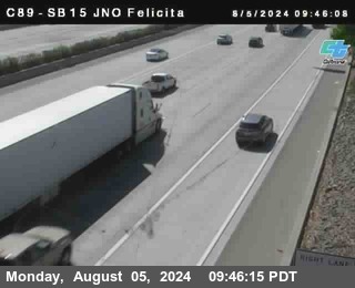 SB 15 at Felicita Road