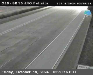 SB 15 at Felicita Road