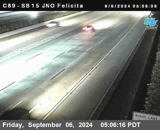 SB 15 at Felicita Road