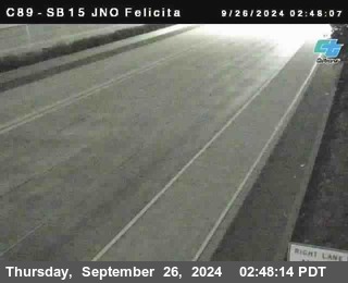 SB 15 at Felicita Road