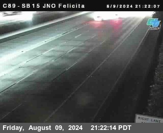 SB 15 at Felicita Road