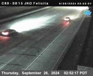 SB 15 at Felicita Road