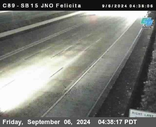 SB 15 at Felicita Road