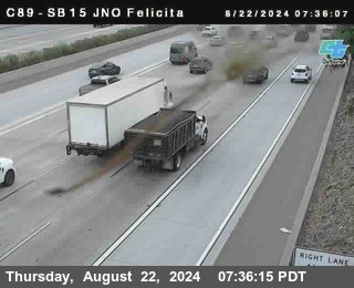 SB 15 at Felicita Road