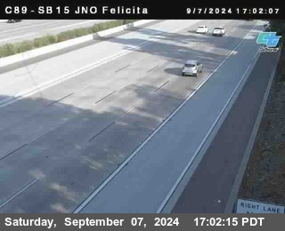 SB 15 at Felicita Road