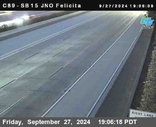 SB 15 at Felicita Road