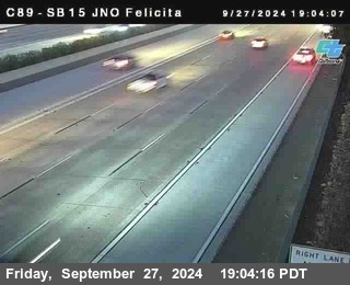 SB 15 at Felicita Road