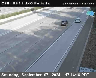 SB 15 at Felicita Road