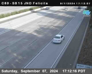 SB 15 at Felicita Road