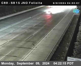 SB 15 at Felicita Road