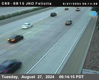 SB 15 at Felicita Road