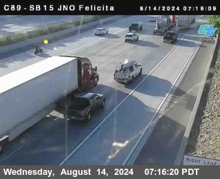 SB 15 at Felicita Road