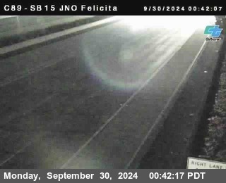 SB 15 at Felicita Road