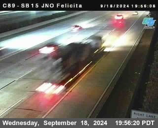 SB 15 at Felicita Road