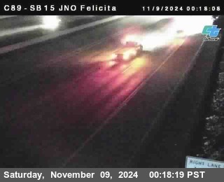 SB 15 at Felicita Road