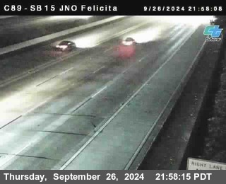 SB 15 at Felicita Road